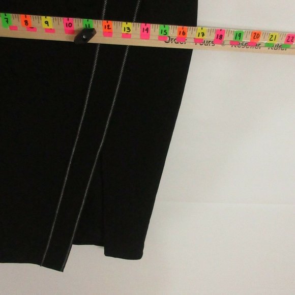 Rachael Zoe Dress women's SMALL sleeveless sheath dress exposed stitch scoop S - Picture 6 of 11